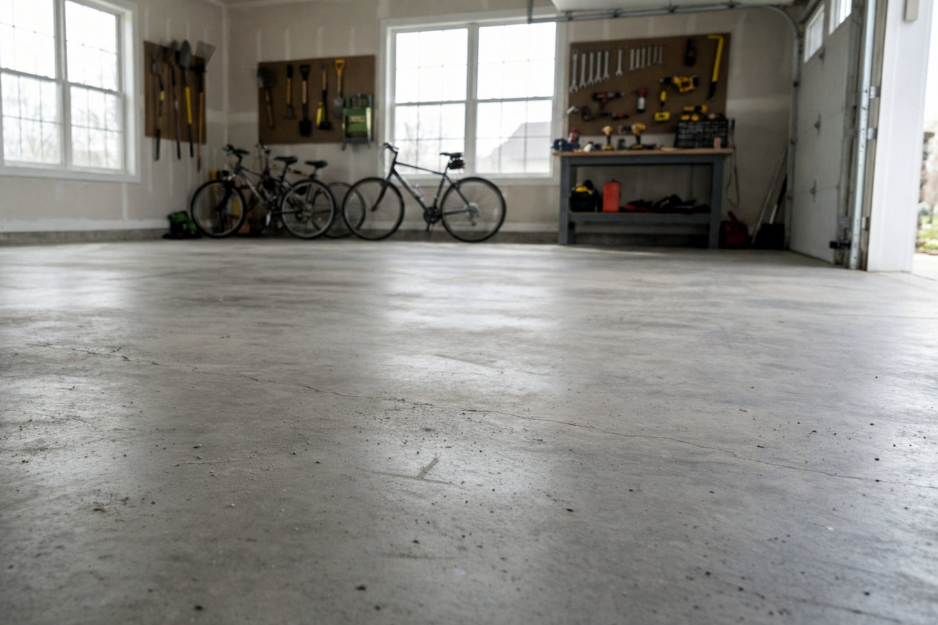 Garage floor concrete in Gulfport, MS